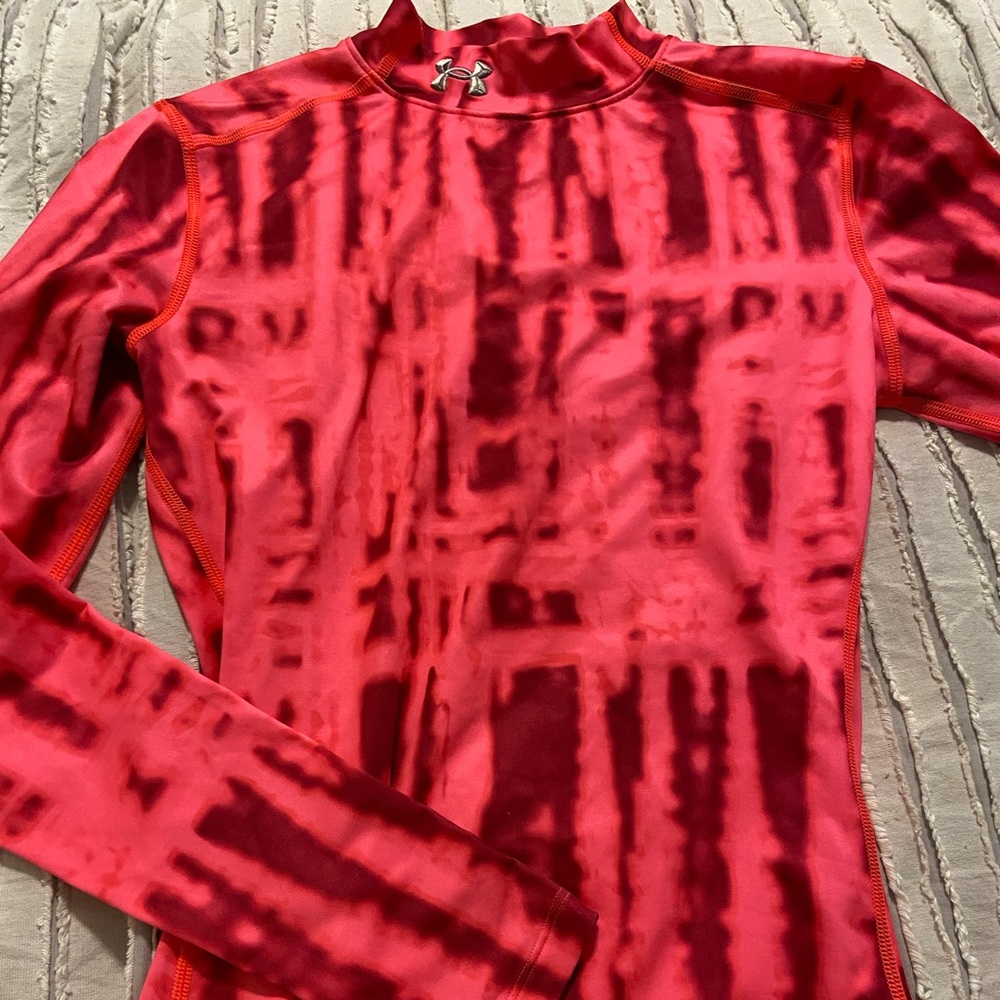 under armor therma mock neck long sleeve